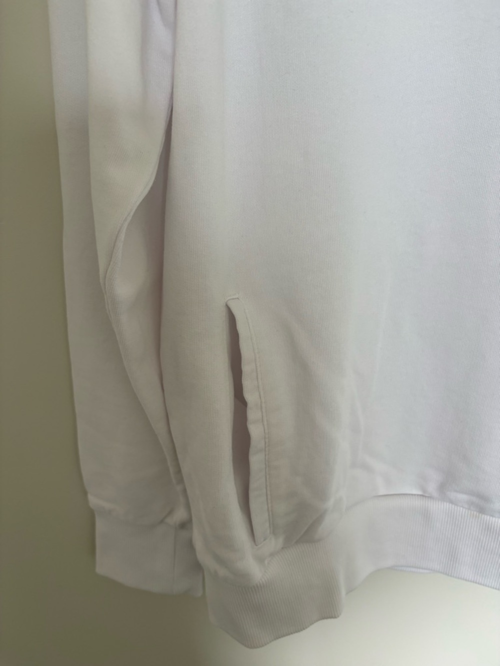 Kangol White Crewneck Sweatshirt | Minimalist Streetwear | Size Large - Picture 2 of 5